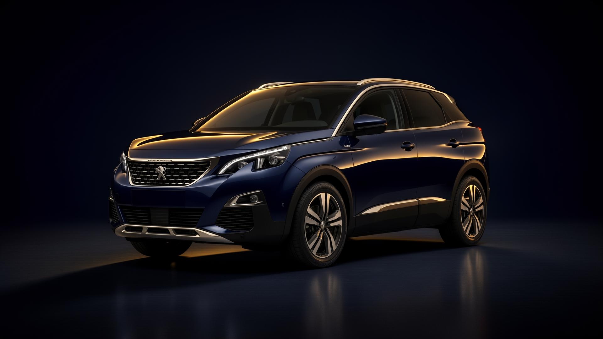 Peugeot 3008 dark navy — vérification Tyasar